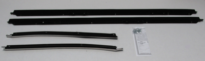 1971-1976 Chevrolet Caprice Convertible Outers Only Authentic Window Felts Whiskers Kit (4pcs)